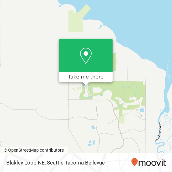 Blakley Loop NE map