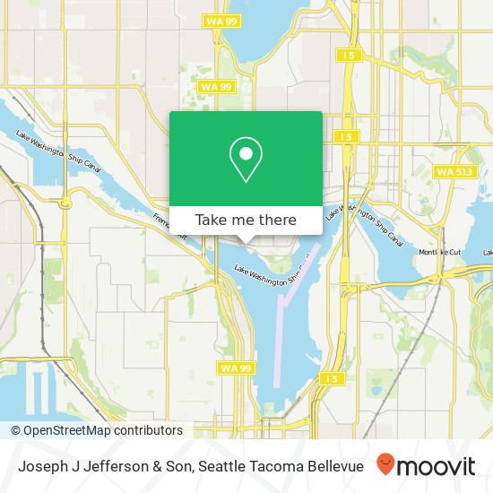 Joseph J Jefferson & Son map