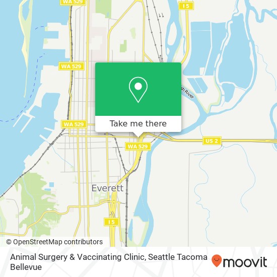 Mapa de Animal Surgery & Vaccinating Clinic