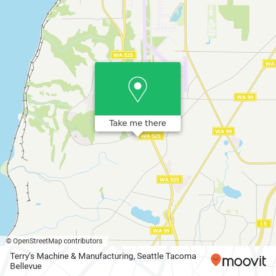 Terry's Machine & Manufacturing map