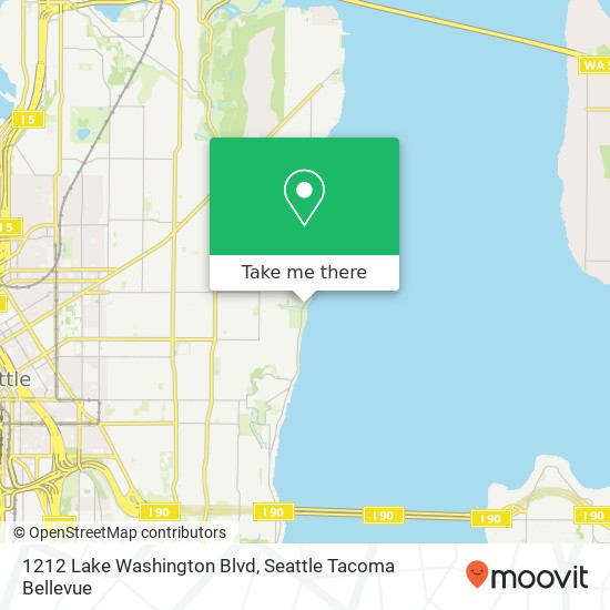 1212 Lake Washington Blvd map