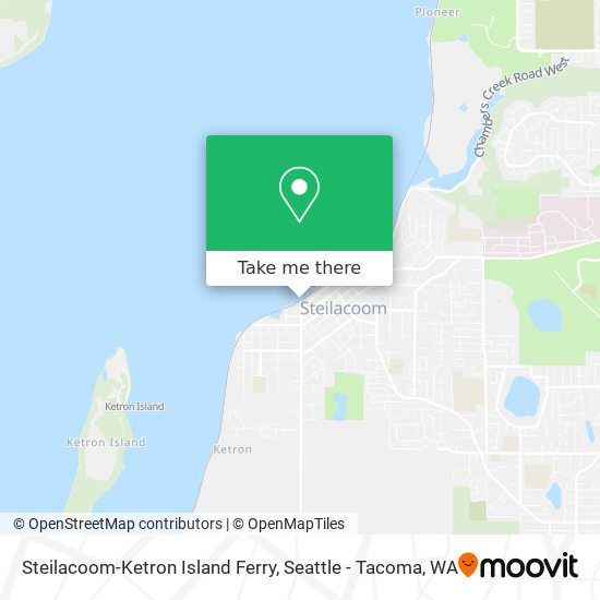 Mapa de Steilacoom-Ketron Island Ferry
