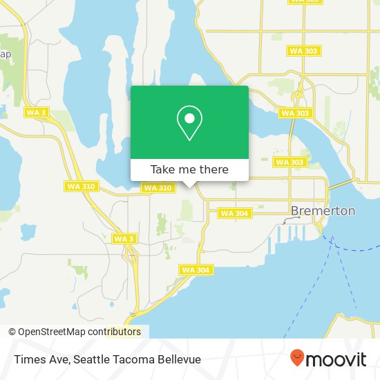 Mapa de Times Ave