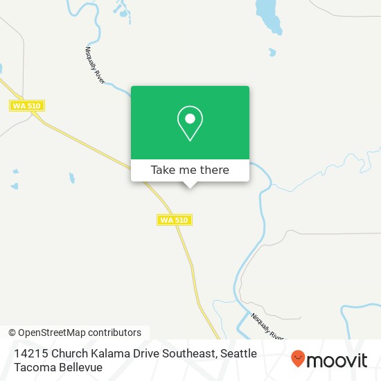 Mapa de 14215 Church Kalama Drive Southeast