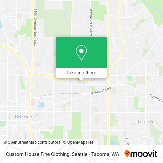 Custom House Fine Clothing map