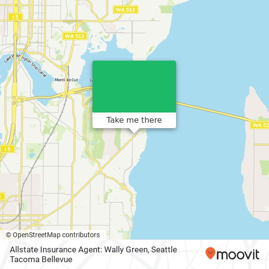 Mapa de Allstate Insurance Agent: Wally Green
