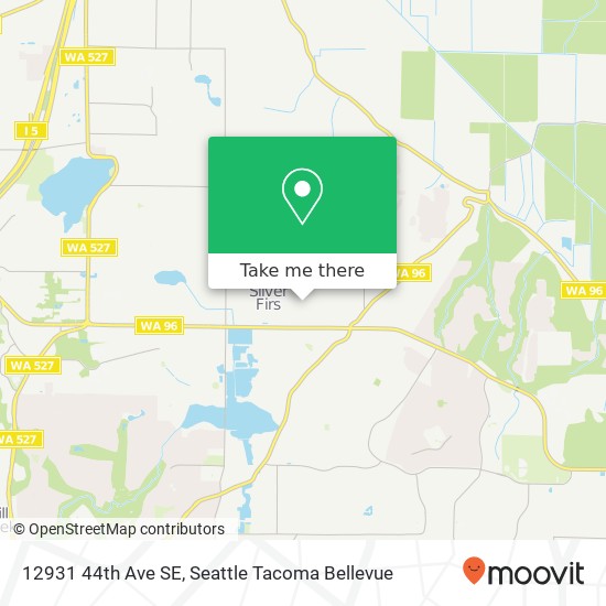 Mapa de 12931 44th Ave SE