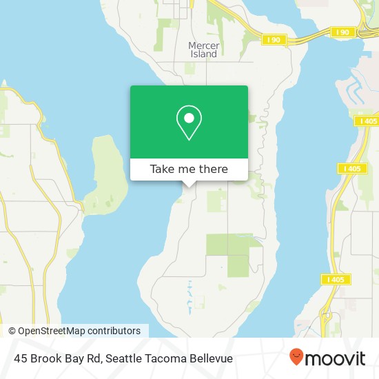 45 Brook Bay Rd map