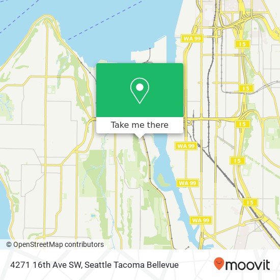 4271 16th Ave SW map