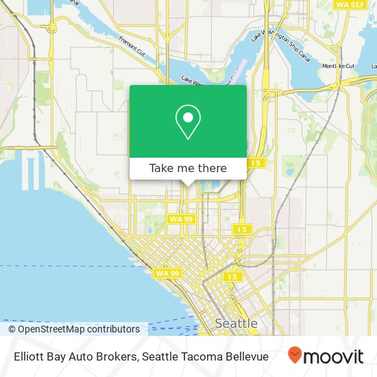 Mapa de Elliott Bay Auto Brokers
