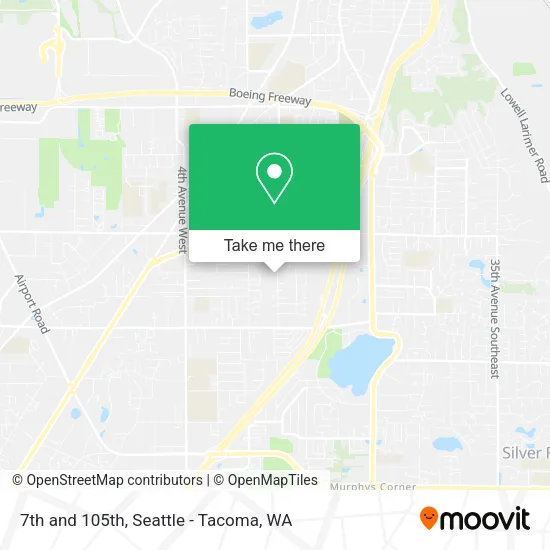 Mapa de 7th and 105th