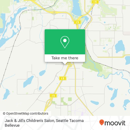 Mapa de Jack & Jill's Children's Salon