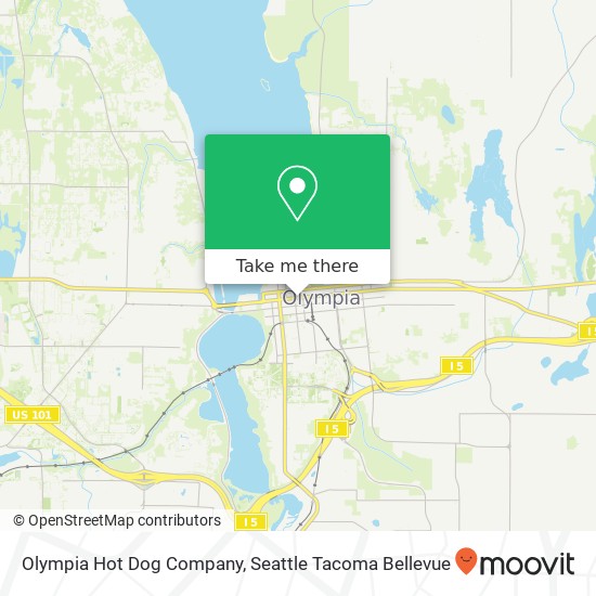 Mapa de Olympia Hot Dog Company