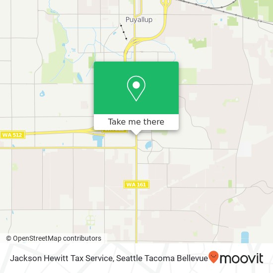 Jackson Hewitt Tax Service map