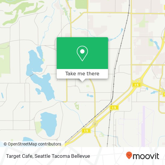 Mapa de Target Cafe