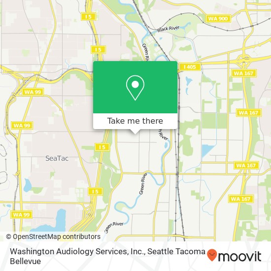 Washington Audiology Services, Inc. map