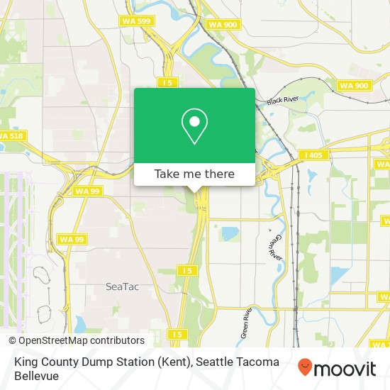 King County Dump Station (Kent) map