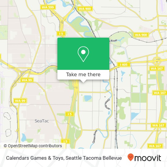 Calendars Games & Toys map