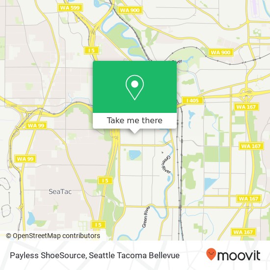 Mapa de Payless ShoeSource