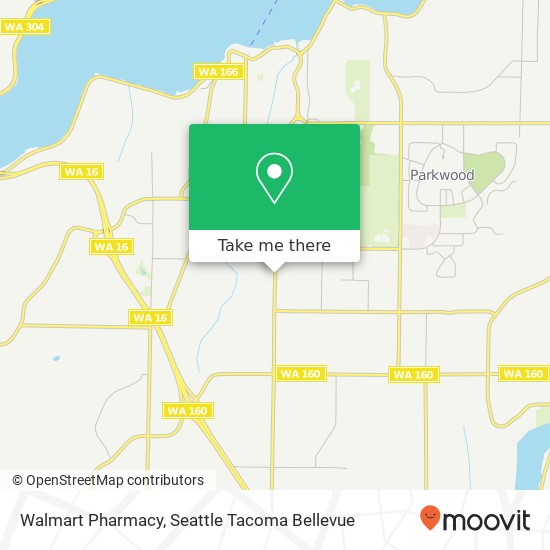 Walmart Pharmacy map