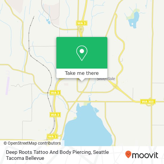 Deep Roots Tattoo And Body Piercing map