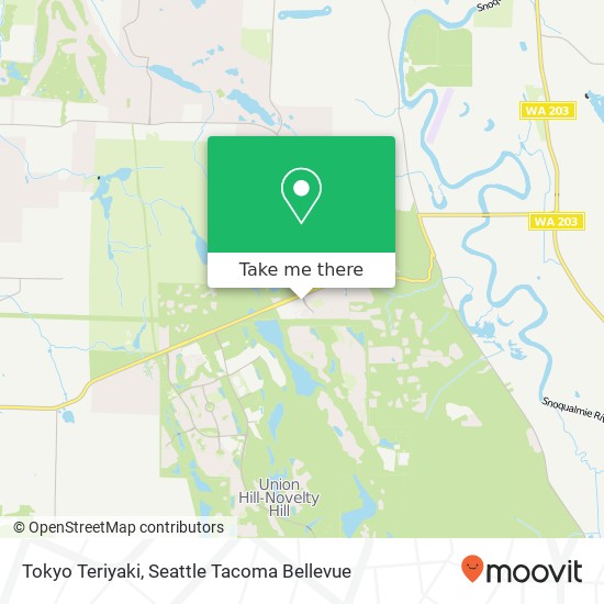 Tokyo Teriyaki map