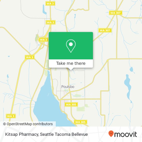 Kitsap Pharmacy map