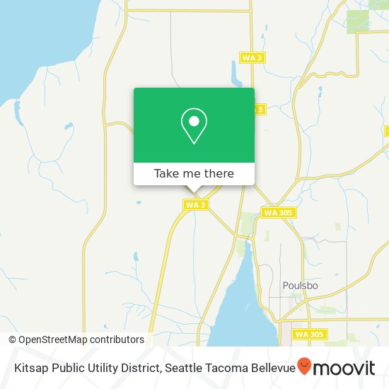 Kitsap Public Utility District map