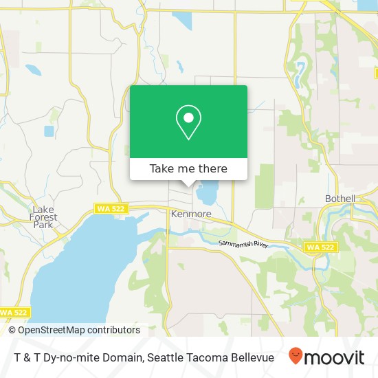 Mapa de T & T Dy-no-mite Domain