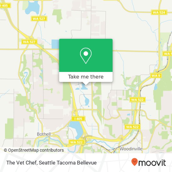 The Vet Chef map