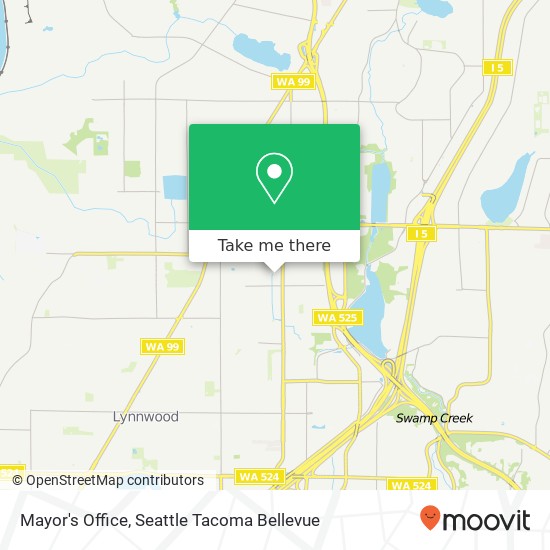 Mayor's Office map