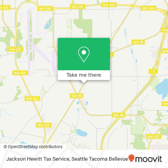 Mapa de Jackson Hewitt Tax Service