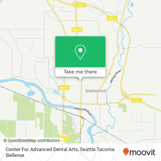 Mapa de Center For Advanced Dental Arts