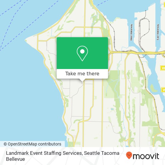 Mapa de Landmark Event Staffing Services