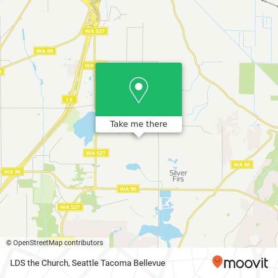 LDS the Church map