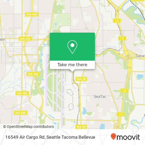 16549 Air Cargo Rd map