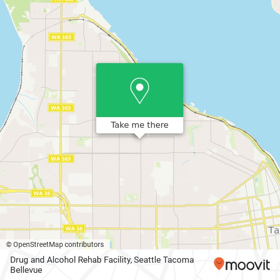 Drug and Alcohol Rehab Facility map