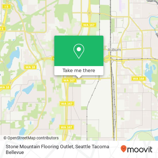 Mapa de Stone Mountain Flooring Outlet