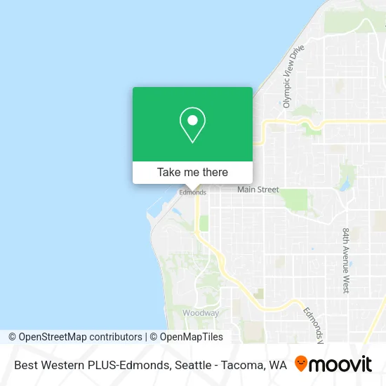 Mapa de Best Western PLUS-Edmonds