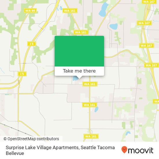 Surprise Lake Village Apartments map