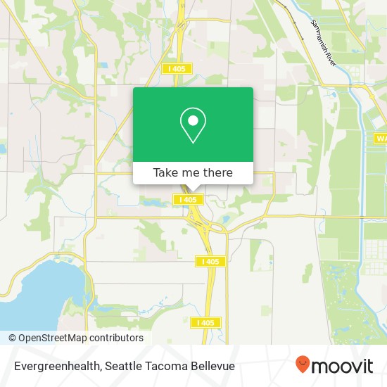 Evergreenhealth map