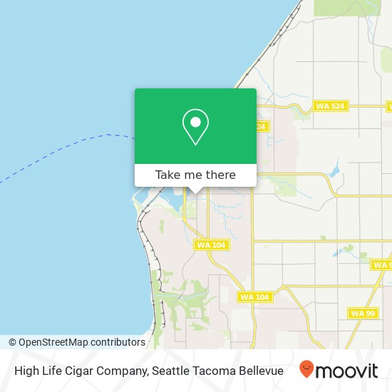 Mapa de High Life Cigar Company