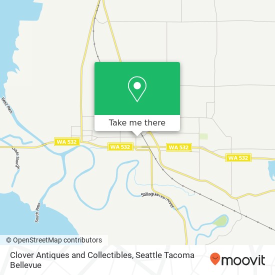 Clover Antiques and Collectibles map