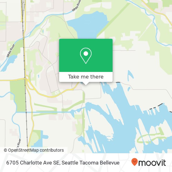 Mapa de 6705 Charlotte Ave SE