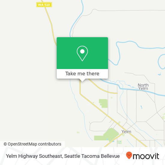 Yelm Highway Southeast map