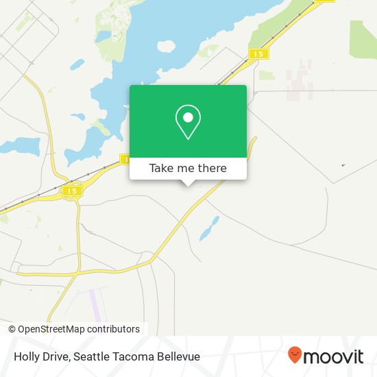 Holly Drive map