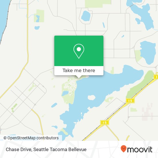 Chase Drive map