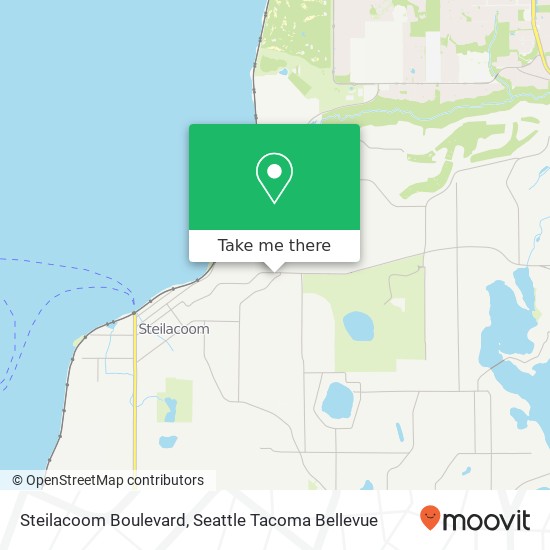 Steilacoom Boulevard map