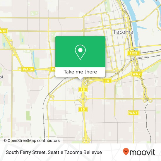 South Ferry Street map