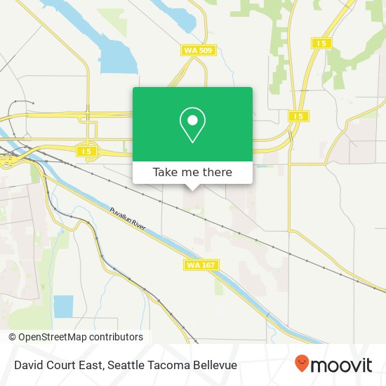 Mapa de David Court East
